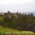 Dunluce Castle in voller Breite