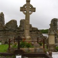 Hochkreuz auf dem Cemetary in Donegal
