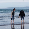 Füße in der Irischen See