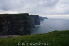 Blick an den Cliffs lang