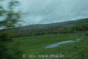Blick aus dem Bus über den Burren