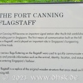 The Fort Canning Flagstaff