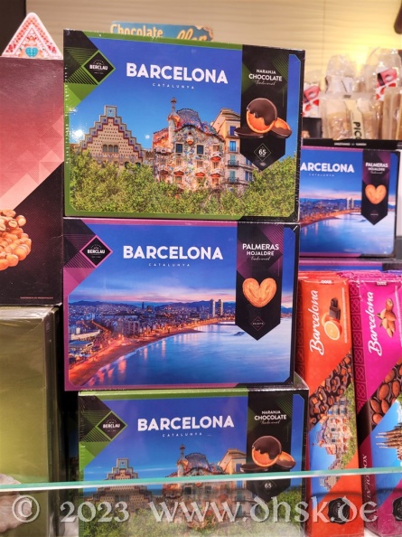 Barcelona aus Schokolade