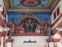 Wandmalerei im Tempel